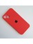 Apple iPhone 13 Uyumlu Kamera Korumalı Lansman Içi Kadife Silikon Kılıf - Kırmızı 2