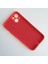 Apple iPhone 13 Uyumlu Kamera Korumalı Lansman Içi Kadife Silikon Kılıf - Kırmızı 3