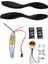 1000KV Fırçasız Motor 30A Esc Pervane Rc Uçak Parçaları (Yurt Dışından) 2