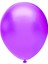 BBM12100-11 Balonevi, Metalik Açık Violet - Açık Menekşe Rengi, 12'' Metalik Renk Baskı Balonu 100'LÜ Paket 1