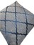 Geometrik Desenli Açık Mavi Kabartmalı Kırlent Kılıfı 45CM*45CM 3