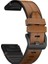 Garmin Fenix 6 Silikon + Deri Kordonlu Saat İçin (Yurt Dışından) 1