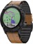 Garmin Fenix 6 Silikon + Deri Kordonlu Saat İçin (Yurt Dışından) 3