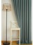 Fon Perde Keten Mint Rengi 1-2,5 Orta Sık Pile 200x260 1