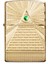 Eye Of Providence Design Armor Case Gold Çakmak 2