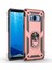 Galaxy S8 Kılıf Yüzüklü Standlı Manyetikli Armor Zırh 1