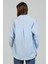 Kadın Oversize Uzun Basic Gömlek 4