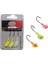 6411 Jig Head Rigato Stunner 3&#039;LÜ Mix Set 1