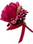 Gelin Nedime Damat Sahte Ipek Gül Çiçek Broş Pin Düğün Dekor Kırmızı Gül Kırmızı (Yurt Dışından) 2
