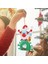 Noel Baba Aşıları Kolye Hediyelik Eşya Süslemeleri Xmas Ailesi Için Kolye A (Yurt Dışından) 3