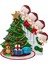 Karantina Kişiselleştirilmiş Noel Ağacı Süs Aile Dekorasyonu Xmas Şu Anda 4 Kişilik (Yurt Dışından) 2