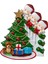Karantina Kişiselleştirilmiş Noel Ağacı Süsleme Aile Dekoru Xmas Şu Anda 3 Kişilik (Yurt Dışından) 4