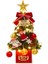Yapay Mini Dekorasyon Kullanımlık Noel Ağacı Işıkları Masaüstü Xmas Red Yay Için (Yurt Dışından) 1