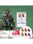 6 Adet Noel Çorap Çorap Şeker Çanta Düğmeleri Dekorasyon Santa Çantası (Yurt Dışından) 5