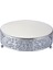 Düğün Tatlı Kek Kek Standı Ekran Plaka Tepsi Ev Olay Centerpiece Gümüş 25 cm (Yurt Dışından) 1
