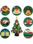 Keçe Noel Ağacı Dıy Noel Dekor Yıl Hediyeleri Parti Çocuklar Için 33'LÜ35X26 Inç (Yurt Dışından) 1