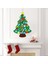 Keçe Noel Ağacı Dıy Noel Dekor Yıl Hediyeleri Parti Çocuklar Için 33'LÜ35X26 Inç (Yurt Dışından) 4