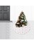 Noel Ağacı Etek 35.43 Inç Süsleme Yumuşak Kalın Taban Kapak Xmas Ağacı Için 122 cm Kırmızı (Yurt Dışından) 3