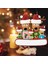 Kişiselleştirilmiş Ren Geyiği Noel Ağacı Süslemeleri Noel Dıy Aile Beş Rendeers (Yurt Dışından) 5