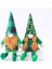 2'li St Patrick Günü Leprechaun Gnome Peluş El Yapımı Cüceler Ev Dekor (Yurt Dışından) 4