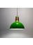 modern,rustik,vintage mutfak,oda,cafe,oteller için yeşil 1xe27 metal sarkıt avize çap:40cm 1