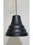 RİOLİGHT RETRO,VİNTAGE 1XE27 DUYLU SİYAH MUTFAK,ODA,CAFELER İÇİN TEKLİ METAL SARKIT AVİZE ÇAP:23CM 2
