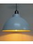 modern,rustik,vintage mutfak,oda,cafe,oteller için beyaz 1xe27 metal sarkıt avize çap:33cm 1