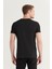 Avva Erkek Siyah V Yaka Düz T-Shirt E001001