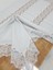 Beril Lüx Dantelli Keten Kumaş Gri Masa Örtüsü Dikdörtgen 160x230 cm - 1122 5