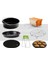 10 Parça Yui/Xiaomi/Philips/Kumtel Uyumlu Air Fryer Aksesuarları 7 Inç - Siyah (Yurt Dışından) 1