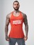 Musclestation Toughman Tank Turuncu Workout Fitness Atlet 1