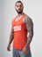 Musclestation Toughman Tank Turuncu Workout Fitness Atlet 3