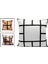 15.7X15.7 Inç Süblimasyon Boş Panel Yastık Kılıfı Kanepe Atmak Yastık Kapak 13 Izgaralar (Yurt Dışından) 3