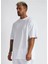Bisiklet Yaka %100 Pamuk Ultra Hafif Ter Tutmayan Oversize Erkek T-Shirt 1