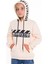 Kız Çocuk Organization Yazı Baskılı Kapşonlu Sweatshirt 14124 2