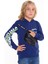 Erkek Çocuk Kapşonlu Cep Detaylı Sweatshirt 9-14 Yaş 14029 3