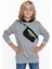 Cansın Mini Erkek Çocuk Cepli Kapşonlu Sweatshirt 9-14 Yaş 14021 3