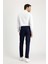 Slim Fit Klasik Keten Pantolon 2