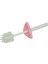 Plastik Elegant Muhafazalı Tuvalet Klozet Fırça Takımı Karışık Renk ZP-150 3