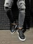 Knack Sneakers Ayakkabı 911 Siyah (Beyaz Taban) 2