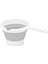 Gri Katlanır Kulplu Silikon Plastik 1,2 Lt Maşrapa /CN.M22 1