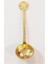Yenimegaw 18 Adet Vintage El Yapımı Gold 3 Lü Şeker ve Ölçü Kaşığı Seti 715870 1