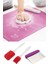 Hamur Açma Matı + Çelik Hamur Kesme Spatulası + Silikon Yumurta Fırçası ve Spatula 2'li Set 1