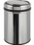-5018 Krom 8 Lt Pratik Kapak Çöp Kovası 1