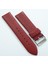 Bizon Bordo Deri Saat Kordonu 24MM Dikişsiz Klasik Saat Kayışı 3