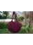 Kağıt Ip El Örgüsü Astarlı Omuz Askılı Plaj gündelik Omuz Çanta Handmade 22106 3