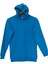 çoçuk Örme Turkuaz Mavi Kapüşonlu Sweatshirt Iki Iplik Içi Şardonlu 1
