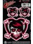 GT77032 Sticker Yapıştırma Emo Girl 1