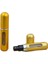 5 ml Doldurulabilir Mini Parfüm Sprey Şişesi Seyahat Alüminyum Sprey Atomizer Gold 3