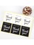 100 Packsthank You Moon Kek Pasta Sızdırmazlık Sticker (Yurt Dışından) 3